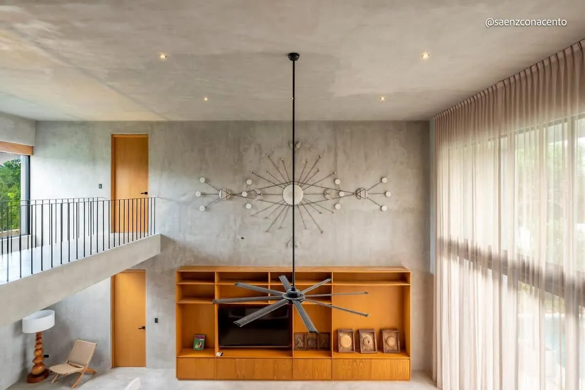 Brutalist 7Br Masterpiece Design, Luxury Pool Vila Tulum