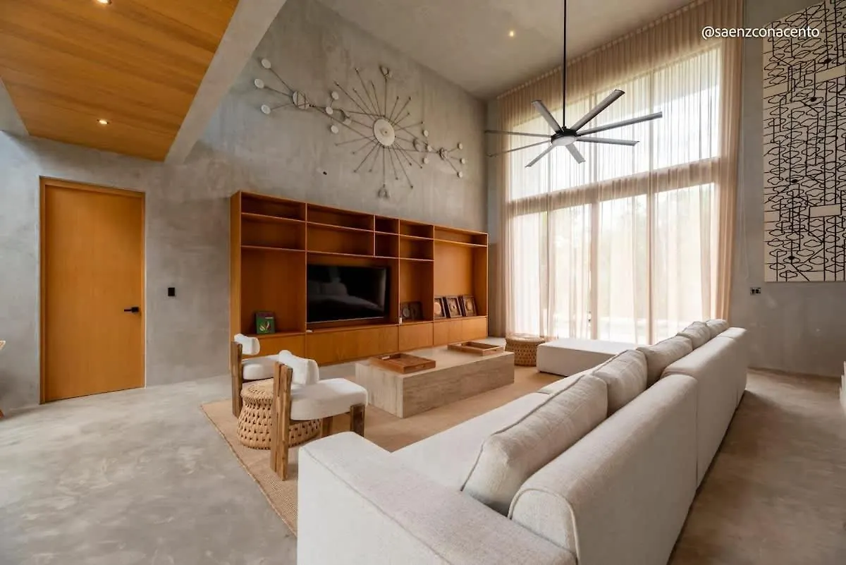 Casa de Férias Brutalist 7Br Masterpiece Design, Luxury Pool Vila Tulum México